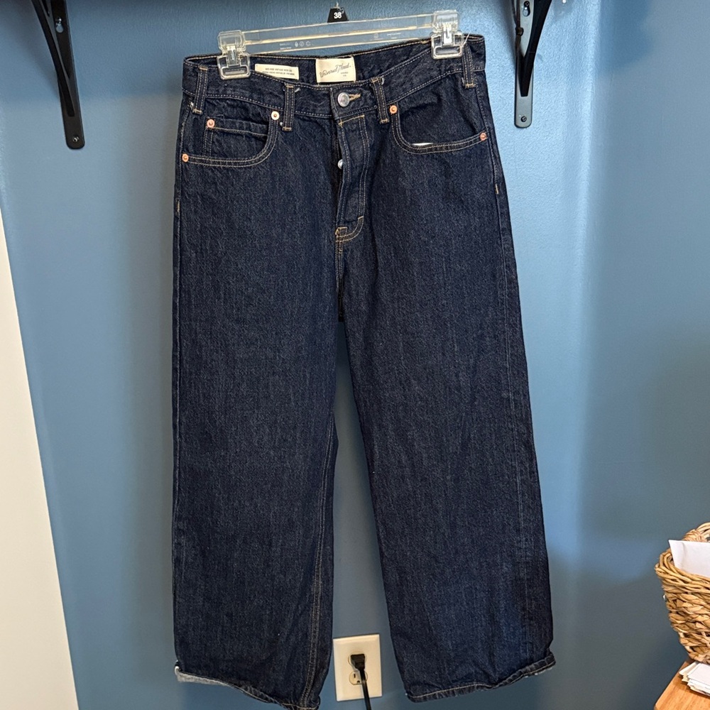 Universal Thread Dark Blue Wide Leg Jeans
